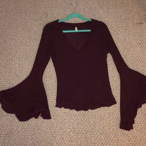 Free people long sleeve top